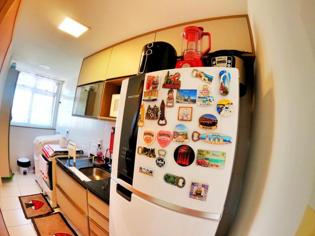 Ferienwohnung Aconchegante Apartamento Perto Do Mar Com Wi-Fi Gratuito Vila Velha  Exterior foto