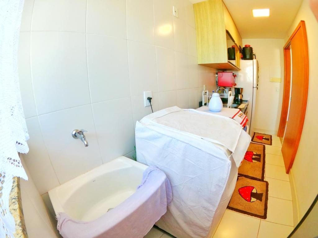 Ferienwohnung Aconchegante Apartamento Perto Do Mar Com Wi-Fi Gratuito Vila Velha  Exterior foto